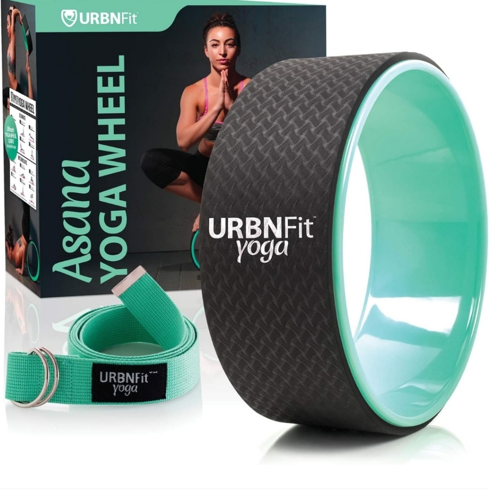Urban Fit Asana Yoga Wheel with Textured Grip